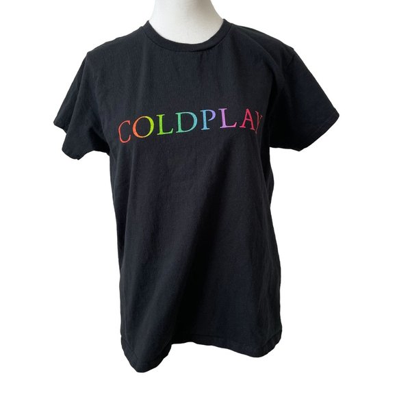 Coldplay Tops Coldplay Official Merchandise Tshirt Music Of The